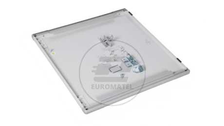 Drzwi płaskie 600x575mm metal IP40 020273