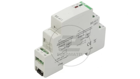 Przekaźnik impulsowy włącz-wyłącz 16A 230V AC 1P BIS-411