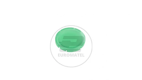 Soczewka przycisku 22mm płaska bez opisu M22-XDL-G zielona 216443