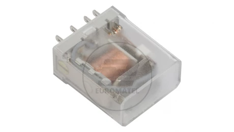 Przekaźnik przemysłowy 2P 5A 24V DC AgNi R2M-2012-23-1024 617171