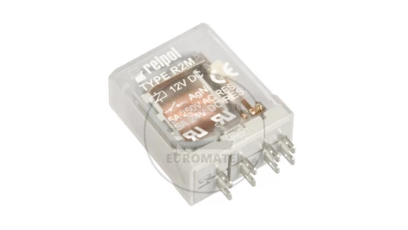 Przekaźnik przemysłowy 2P 5A 12V DC AgNi R2M-2012-23-1012 617170