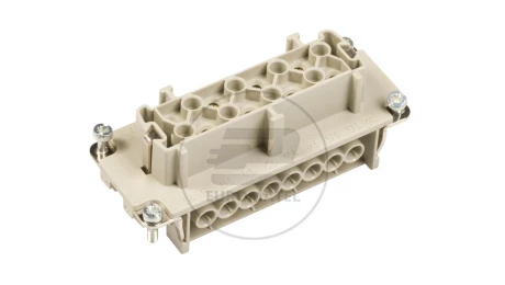Wkład złącza 16P+PE żeński 16A 500V EPIC H-BE 16 BS DR 10195000
