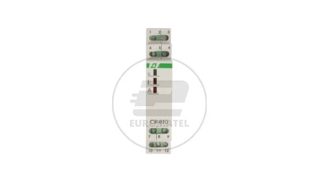 Przekaźnik kontroli temperatury rezystancyjny 1Z 24V AC/DC 230V AC CR-810DUO