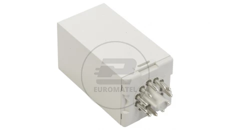 Przekaźnik czasowy 2P 5A 1-12sek 220-230V AC/DC opóźnione załączenie RTx-132 220/230 12SEK 2000640