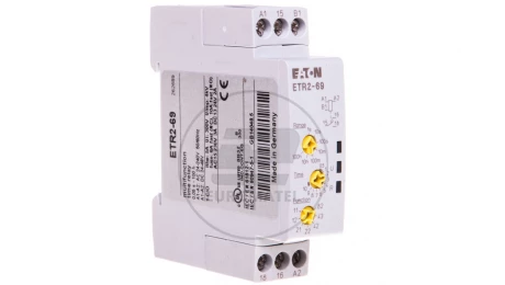 Przekaźnik czasowy 1P 3A 0,05sek-100h 24–240V AC, 24–48V DC wielofunkcyjny ETR2-69 262689