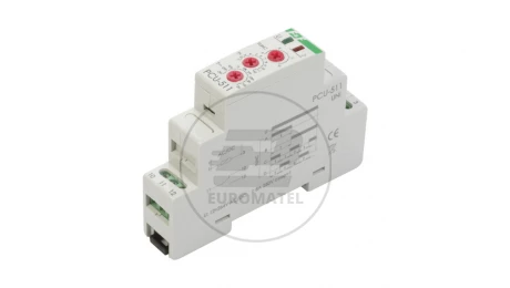 Przekaźnik czasowy 1P 8A 0,1sek-576h 12-264V AC/DC wielofunkcyjny PCU-511UNI
