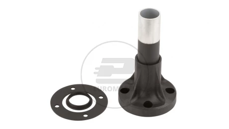 Podstawa z tulejką 120mm czarna metal XVBZ02