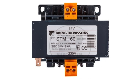 Transformator 1-fazowy STM 160VA 230/24V 16224-9922