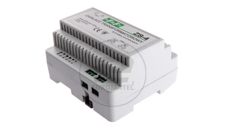 Zasilacz stabilizowany 230VAC/24VDC 12W 0,5A ZS-4