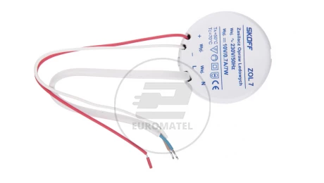 Zasilacz LED 10V ZOL 7/10V-7W 02-03-01-01-0008