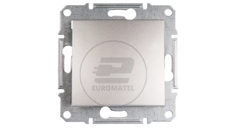 Sedna Łącznik schodowy 10AX aluminium IP20 SDN0400160