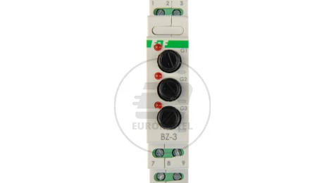 Gniazdo bezpiecznikowe cylindryczne 3P 5x20mm BZ-3