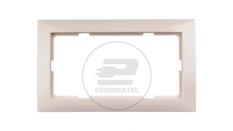 KNX Berker/B.Kwadrat Ramka z dużym wycięciem kremowa tworzywo S.1 13098982