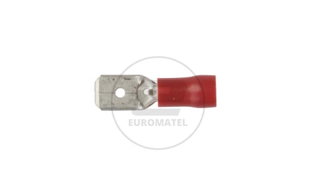 Wsuwka izolowana WI 6,3-1/0,8 PCV E10KN-03020102501 /100szt./