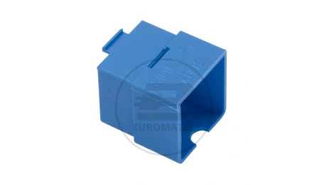 Króciec dystansowy 22x22mm do puszek szeregowych niebieski KD 12 37088003 /50szt./