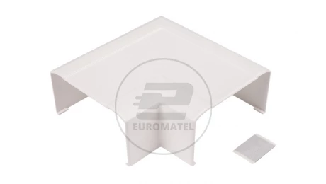 Kąt płaski regulowany 130x70mm BRN 70130 biały G12159010