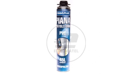 Piana montażowa pistoletowa niskoprężna do PCV 750ml RPP-PVC