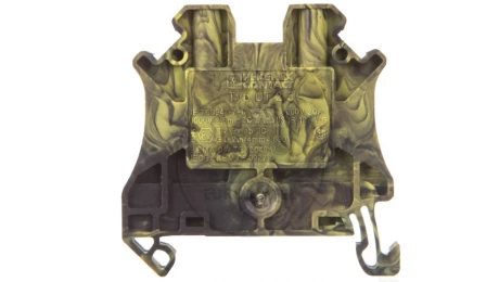 Złączka szynowa 2-przewodowa 2,5mm2 czarno-żółta Ex UT 2,5-FE 3245121 /50szt./