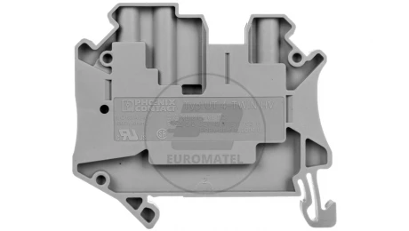 Złączka szynowa 3-przewodowa 4mm2 szara Ex UT 4-TWIN HV 3000608 /50szt./