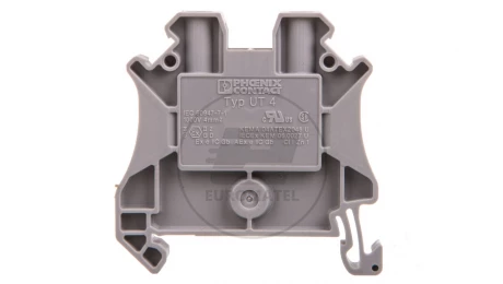 Złączka uniwersalna przelotowa 0,14-6mm2 szara UT 4 3044102 /50szt./