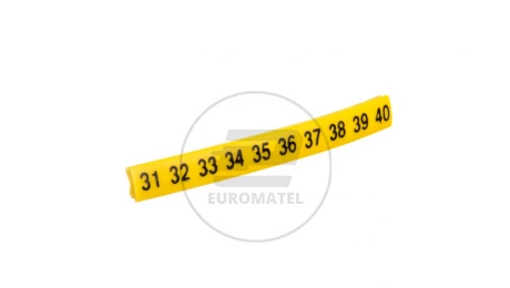Oznacznik do złączek EZ-5/31-40 żółty R34RR-02050301500 /5x100szt./