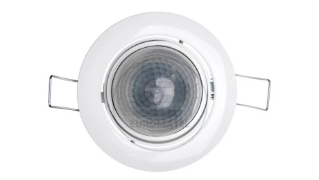 Czujnik ruchu i zmierzchu na podczerwień 8 metrów 1000W 360 stopni 230-240V 50Hz IP44 biały IS D 360 601317