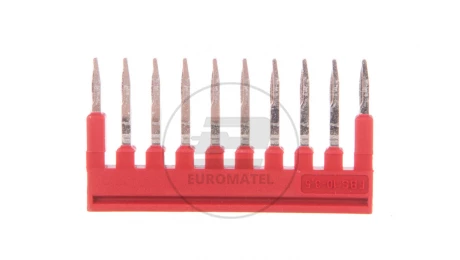 Mostek wtykany 10-biegunowy czerwony FBS 10-3,5 3213056 /50szt./