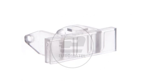 Uchwyt do mocowania oznaczników 8x28mm przezroczysty KLM 1004306 /100szt./
