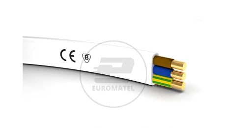 Przewód nkt instal plus YDYp 3x2,5 żo 450/750V /szpula 500m/