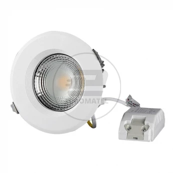 Oprawa 20W LED V-TAC COB Downlight Okrągły A++ 120lm/W VT-26201 3000K 2400lm