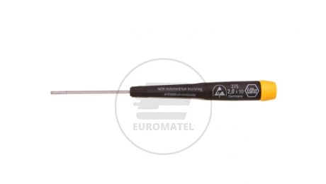 Wkrętak sześciokątny 2mm antystatyczny ESD 27520 07646