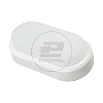 Oprawa Owalna V-TAC Plafon 8W (Kanałowa) Biała IP54 VT-8038 3000K 560lm