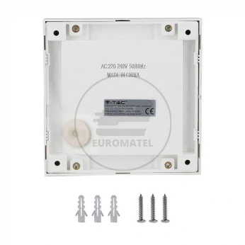 Oprawa Schodowa LED VT-1152 2W 4000K 60lm Kwadrat Biały 1320