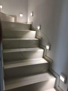 Oprawa Schodowa LED VT-1152 2W 4000K 60lm Kwadrat Biały 1320