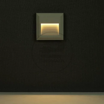 Oprawa Schodowa LED VT-1152 2W 4000K 60lm Kwadrat Biały 1320