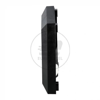 Oprawa Schodowa 2W LED V-TAC Czarny Kwadrat 230V IP65 VT-1152 3000K 60lm