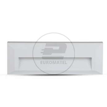 Oprawa Schodowa 3W LED V-TAC Biały Prostokąt 230V IP65 VT-1162 3000K 110lm
