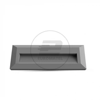 Oprawa Schodowa 3W LED V-TAC Szary Prostokąt 230V IP65 VT-1162 4000K 110lm
