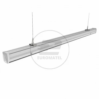 Linia Świetlna Kompletna V-TAC 50W LED Soczewka Podwójna Asymetryczna VT-4551D 4000K 8000lm 5 Lat Gwarancji
