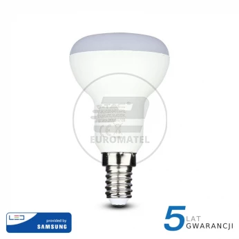 Żarówka LED VT-250 SAMSUNG CHIP 6W E14 R50 3000K 450lm A+ 120st. 138