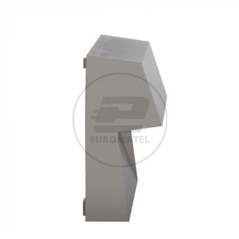 Oprawa Ścienna Elewacyjna 3W LED V-TAC Szary Kwadrat 230V IP65 VT-1172 3000K 210lm