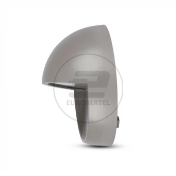Oprawa Ścienna Elewacyjna 3W LED V-TAC Szara Okrągła 230V IP65 VT-1182 3000K 210lm
