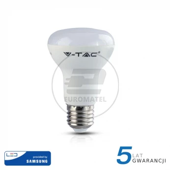 Żarówka LED VT-263 SAMSUNG CHIP 8W E27 R63 3000K 570lm A+ 120st. 141