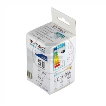 Żarówka LED VT-263 SAMSUNG CHIP 8W E27 R63 3000K 570lm A+ 120st. 141