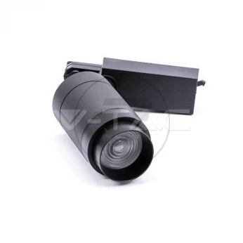Oprawa Track Light LED V-TAC 35W Czarna Bluetooth Control Barwa 3w1 16-53st VT-7735 2800K 2350lm
