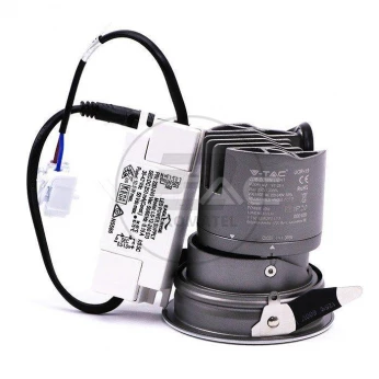 Oprawa LED Downlight V-TAC 15W COB CREE CRI95+ UGR19 24st VT-2916 3000K 1000lm 5 Lat Gwarancji