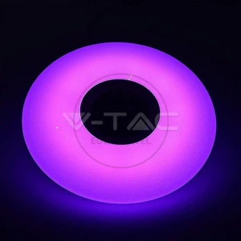 Plafon V-TAC Sufitowy V-TAC 36W SMART Głośnik Gwiazdy Bluetooth RGB+CCT VT-5500 2700K-6400K 2100lm