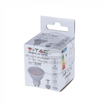 Żarówka LED VT-1975 5W GU10 6000K 320lm A+ 110st. 1687