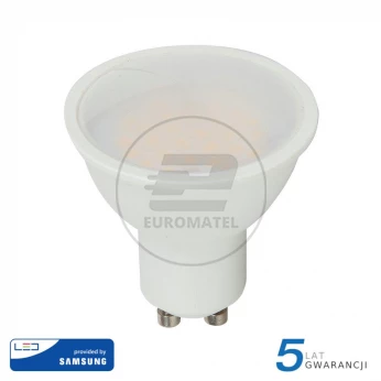 Żarówka LED VT-205 SAMSUNG CHIP 5W GU10 6400K 400lm A+ 110st. 203