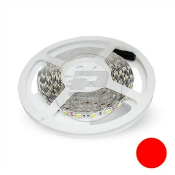 Taśma LED V-TAC SMD5050 300LED IP20 9W/m VT-5050 Czerwony 1000lm